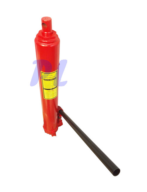 8 Ton Long Ram Manual Hydraulic Jack - 24.8" To 44.1" Lift Range For Engine Hoists & Cranes