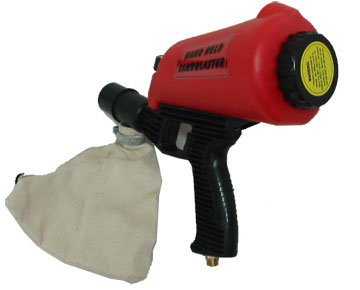 gun sandblaster gravity blaster sand held air hand nozzle feed shipping brand