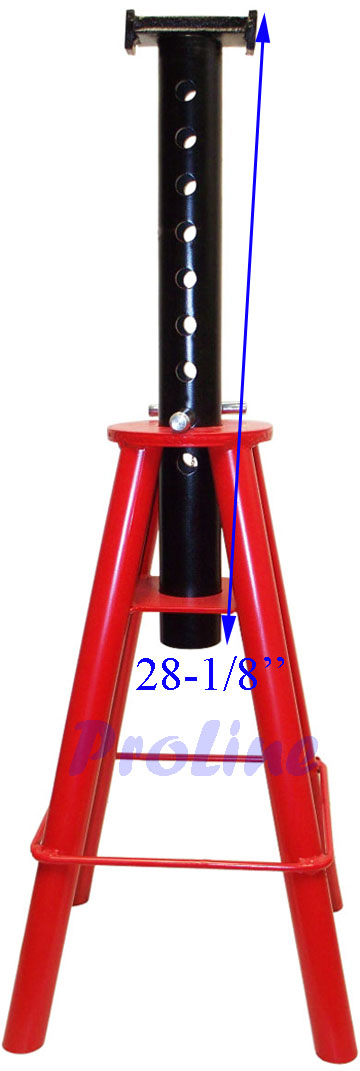 Heavy Duty 10 Ton Jack Stand Lift Pin Type Tripod Stands High Position Jackstand