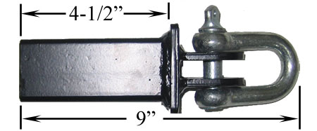 brand new 2 clevis hitch receiver tube 5 000lb capacity