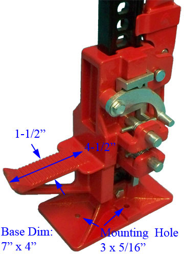 48 Farmer Farm Tractor Truck SUV Bumper Jack 3.5 Ton  