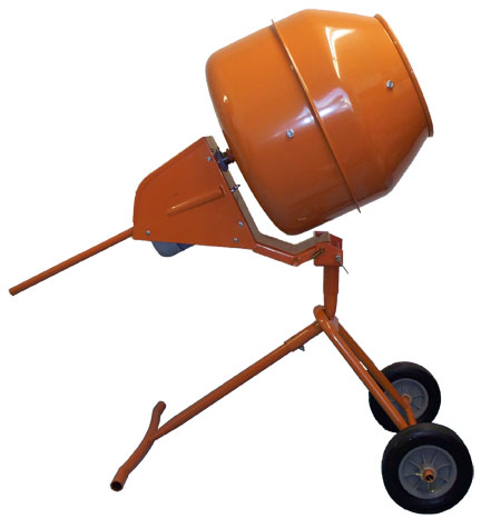 cu cubic ft portable cement concrete mixer