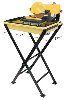 LASER Wet Tile Marble Granite Saw Cutter DirectDrive  