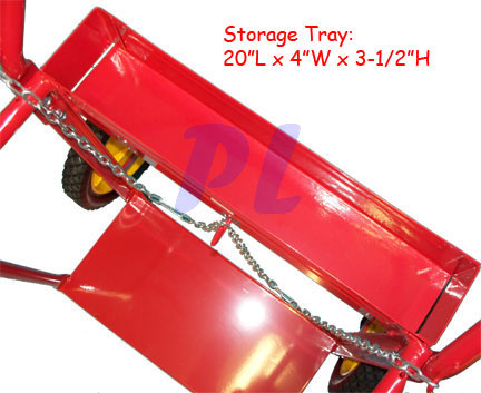   Oxy Oxygen Acetylene Cylinder Tank Cart Dolly     