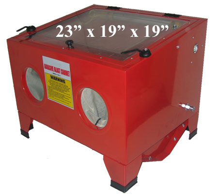 80PSI Abrasive Sand Blast Blaster Cabinet Sandblaster  