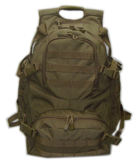 URBAN MOLLE Go 3 Day Patrol Hiking Bag Back Pack   TAN  